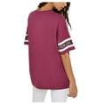 thumbnail image 3 of Converse Women's Oversize Boxy Heart Tee (Plum, Small), 3 of 3
