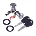 thumbnail image 2 of 3X Car Left and Right Car Door Lock Kit with Key Car Door Lock for Pickup 1987 -1991 80600-01G25, 2 of 8