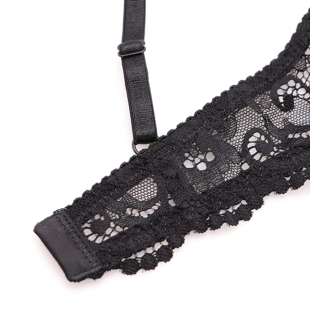 Varsbaby Sexy lace Bra Half Cup Push Up UnderwearThin Cotton Women Bras