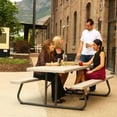 thumbnail image 3 of Lifetime 8-Foot Classic Folding Picnic Table, 3 of 8