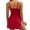 4-Red, variant on Wijhcboe 2025 Women's Solid Color Round Cute Night Dresses for Women Sleep Neck Pocket Thread Long Womens Cotton Nightshirt Over Knee Winter Nightdress Ladies Sleep Shirts Oversized Sleep Shirts for