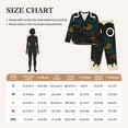 thumbnail image 5 of Uemuo Owl with Mandala Pattern Womens Pajama Sets,PJ Set for Women,Pajamas for Women Logo,Long Sleeve Pajama Set for Women,Soft Long Sleeve Top With Pants-Small, 5 of 9