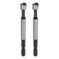 thumbnail image 1 of Uxcell 2-Pack Broca Forstner para Trabajos en Madera, 15/32in (12mm) Punta de Carburo Vástago Hexagonal Cortador de Bisagra para Abrir Agujeros en Madera, 1 of 7