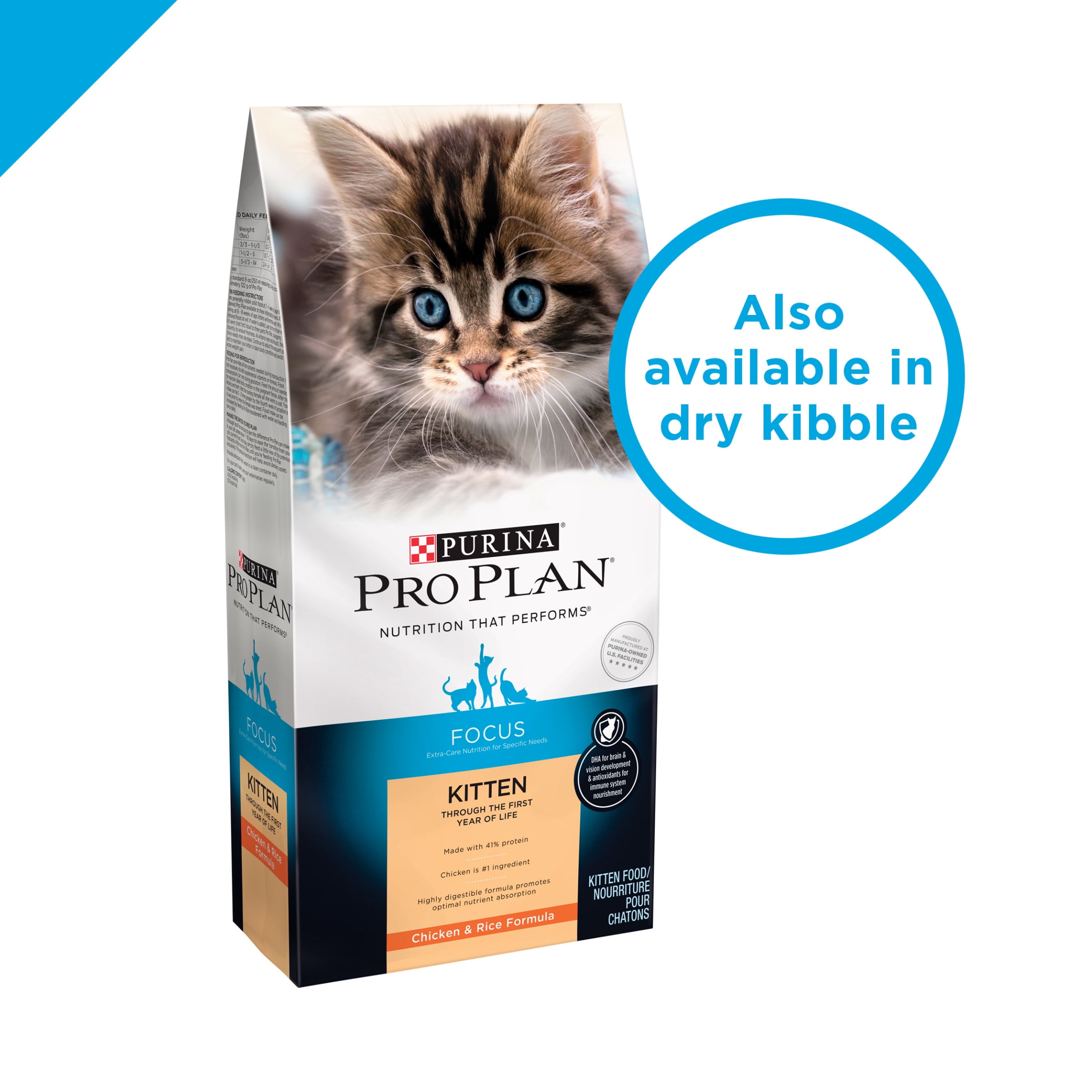 Purina pro plan hot sale kitten food walmart