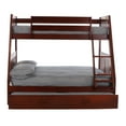 thumbnail image 5 of OS Home and Office Furniture 2819TRU-22 Solid Pine Bunk Bed in Rich Merlot., 5 of 8