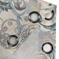 thumbnail image 4 of Ambesonne Grommet Curtain, , 50"x63", Cream Pale Azure Blue, 4 of 5