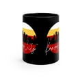 thumbnail image 2 of Kansas City Skyline Coffee Mug - 11oz Black Ceramic Mug, 2 of 6