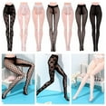 thumbnail image 4 of Suits 1/6 Bottoms Socks Miniature Pantyhose Dolls Accessories Elastic leggings Toys Panty hose Doll Silk Stockings Mini Fishnet Tights TYPE 1, 4 of 8