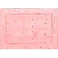 thumbnail image 1 of Ahgly Company Machine Washable Indoor Rectangle Oriental Red Traditional Area Rugs, 2' x 5', 1 of 4