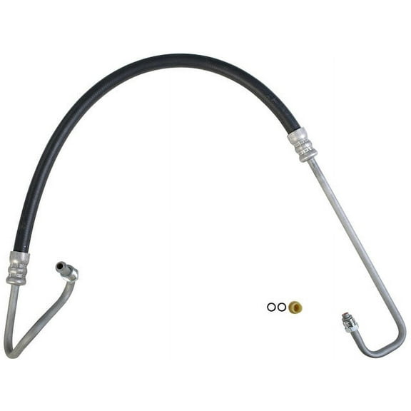 Hydroboost To Gear Power Steering Pressure Line Hose Assembly - Compatible with 2003 - 2019 Chevy Express 2500 2004 2005 2006 2007 2008 2009 2010 2011 2012 2013 2014 2015 2016 2017 2018