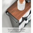 thumbnail image 6 of Yamazaki Home Rolling Storage Cart, Black, Steel, Handle, Wheels, Minimal Assembly, 6 of 8