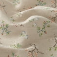 thumbnail image 3 of Seasonwood Floral Curtains for Living Room,Semi-Blackout Linen Curtains,1 Panel,59" x 84", 3 of 9