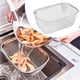 thumbnail image 5 of Cesta para freidora, colador de cocina, colador de alimentos, bandeja para freír de acero inoxidable, 195 x 125 x 75 cm, 5 of 6
