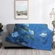 thumbnail image 2 of Fotbe Hibiscus Flowers Calm Water Manta de Franela con Estampado, Manta Ultrasuave para Cama, Sofá, Auto, Hipoalergénica y Antibolitas-50"x40", 2 of 6