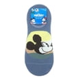 thumbnail image 2 of Disney Mickey & Friends Women's Print Stay Put Liner Socks, 3-Pack, Shoe Size 4-10, 2 of 5