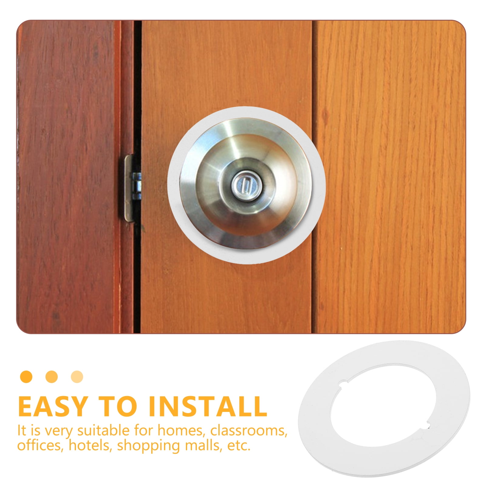Kwikset 81845 Rc/Sc/Di 6-Way Plain Latch Service Kit - Brass