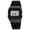 Silicone black white, variant on Square Outdoor Watch for Men - Waterproof Digital Sports Watch with Silicone or Stainless Steel Band, Chronograph, Alarm