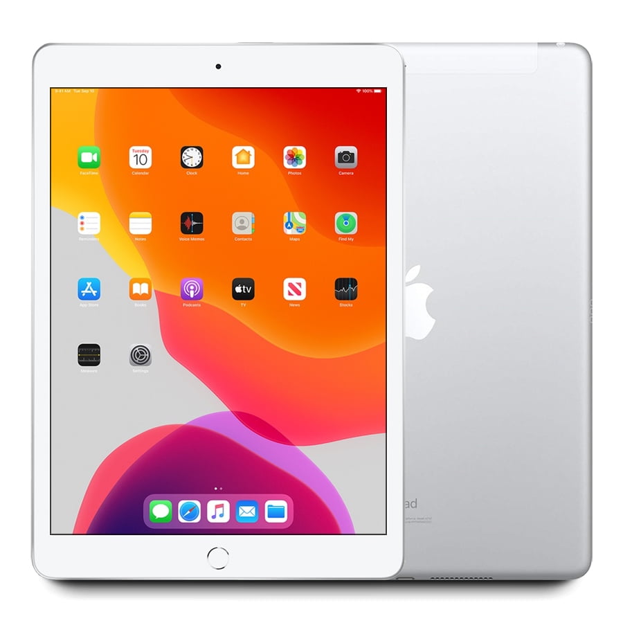Apple 10.2-inch iPad + Cellular - 128GB Silver