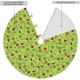 thumbnail image 3 of Green Funny Monster Christmas Tree Skirt 36" Decor Mat for Thanksgiving Halloween Xmas New Year Holiday Party Home Holiday Occasion Decorations, 3 of 6