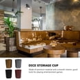 thumbnail image 4 of SHISUYAN 4Pcs Plastic Dice Cups Simple Pentagon Design Dice Holder Bar Game Supplies, 4 of 8