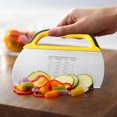 thumbnail image 2 of Lishi Stainless Steel Bench Scraper Chopper - Versatile Kitchen Tool for Pastry, French Fries, Pizza, and Dough, 2 of 5