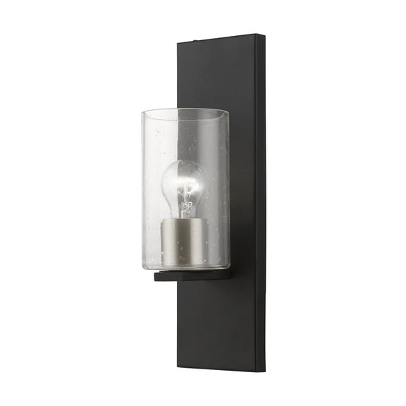18471-04 Livex Lighting Zurich - 1 Light Wall Sconce In Contemporary Style-15 Inches Tall and 4.5 Inches Wide