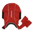 thumbnail image 2 of Dog Warm Vest, Retro Dog Cold Weather Coats Reflective Thicken Skin Friendly  For Medium Dogs Red, 2 of 8