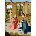 thumbnail image 3 of Gerard David 19x24 Black Modern Framed Museum Art Print Titled - The Nativity (Early 1480s), 3 of 5