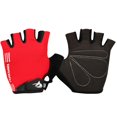 thumbnail image 1 of Gants Demi-Doigts Antidérapants avec Support de Poignet Rembourré Fitness Sho, 1 of 5