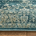 thumbnail image 4 of SAFAVIEH Evoke Bertrand Bordered Area Rug, Light Blue/Beige, 5'1" x 7'6", 4 of 8