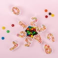 thumbnail image 3 of Sweety Colorful Candy Number Cake Topper Candle for Brithday Party Baby Shower and Wedding Party Supplies Favor (Five), 3 of 4