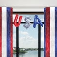 thumbnail image 2 of Red, Silver, and Blue USA Foil Balloon Streamers, 13" x 3', Pack of 12, 2 of 3