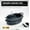 Black, variant on 8 x 5 inch Oval Porcelain Ceramic Deep Dish Au Gratin Pan Set of 4, Dual Handle Au Gratin Baking Dishes, Oven Safe Roasting Lasagna Pan For kitchen