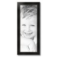 thumbnail image 2 of ArtToFrames 10" x 27" Honors Black with Silver Picture Frame, 10x27 inch Black Wood Poster Frame (WOM-5157),  Pack, 2 of 7