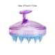 thumbnail image 5 of Guardurnaity Champú de silicona de alta calidad, 1 unidad, cepillo de masaje para el cuero cabelludo, de cabello, limpieza, exfoliante, Cuidado del cabello púrpura transparente, 5 of 6