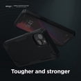 thumbnail image 6 of elago Armor for iPhone 14 Case 6.1 Inch - US Military Grade Drop Protection, Heavy-Duty Protective, Carbon Fiber Texture, Tough Rugged Design [Black], 6 of 7