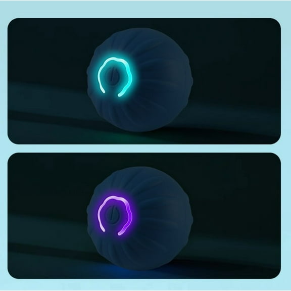 RyanK Dog Toy Ball Automatic Ball Interactive Dog Toy Ball For Dogs Interactive Play Ball For Dogs USB Rechargeable Orange