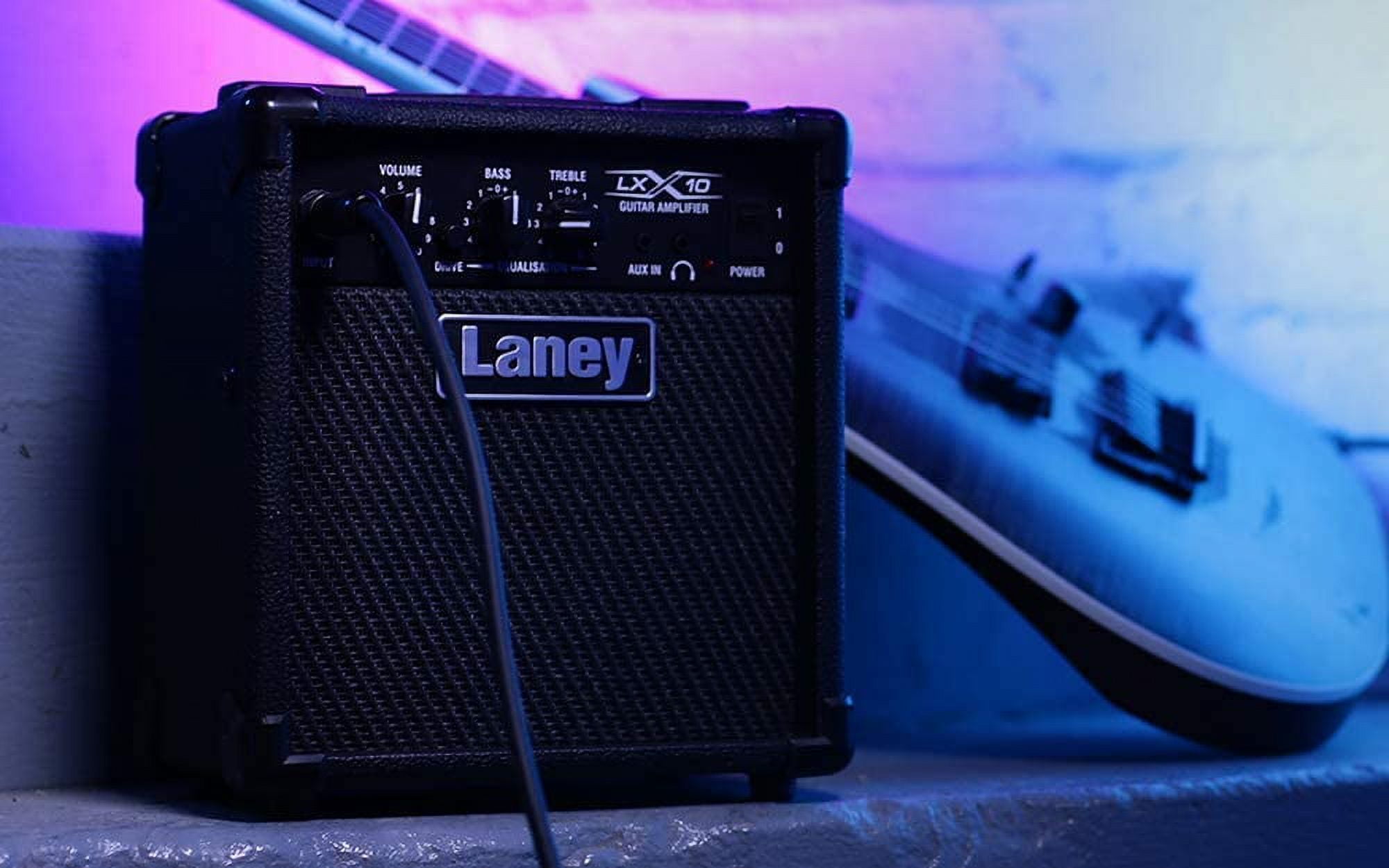 Laney 10 Watt Electric Guitar Mini Amplifier - Black - LX10 BK