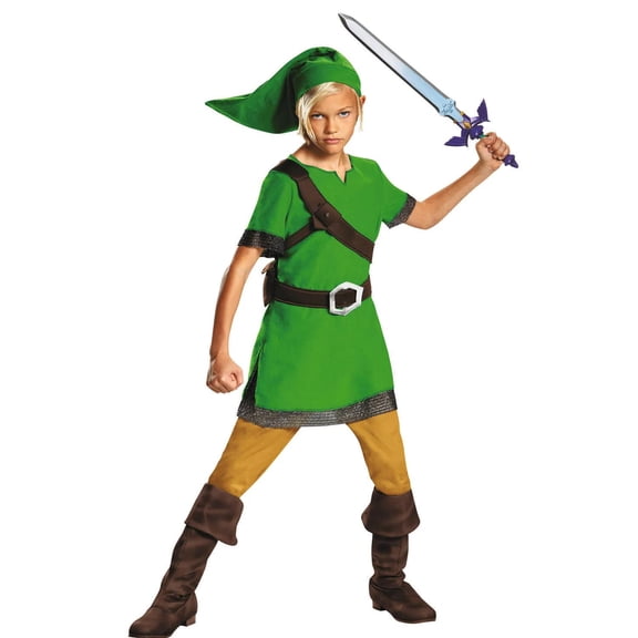 Disguise Boys' The Legend of Zelda Link Classic Costume - Size 4-6