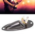 thumbnail image 3 of Metal Boat Style Guitar Input Jack With String Fixators, 6.35mm Jack, For Electric Guitars, 3 of 8