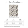 thumbnail image 5 of Sikiie Horse Cozy Flannel Fleece Throw Blanket: Lightweight & Thick for All Seasons - Perfect for Women, Men, & Kids"50"x40", 5 of 6