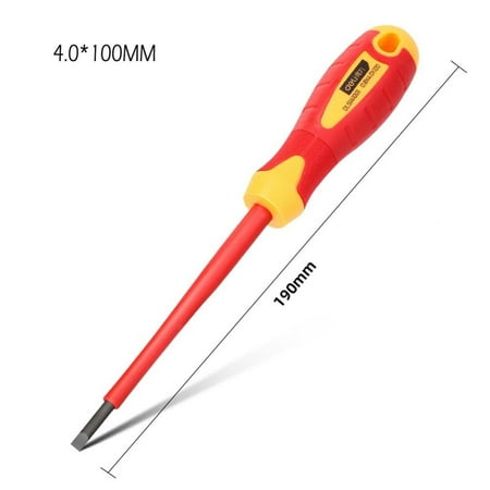 

[Big Clear!]Professional 1000v Insulated Screwdriver Set Magnetic Tip Electrician screwdriver Set (Insulated Screwdriver )