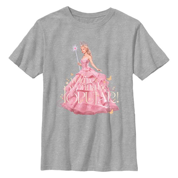 Boy's Wicked Glinda You're Gonna Be Popular Graphic T-Shirt