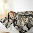 thumbnail image 4 of Feelyou Rustic Camouflage Bedding Comforter Set, Hunting Wildlife Duck Twin Comforter Sets, Teens Kids Boys Girls Reversible Bedding Set, Ultra Soft Bedroom Decor, 2 Pieces, 4 of 8