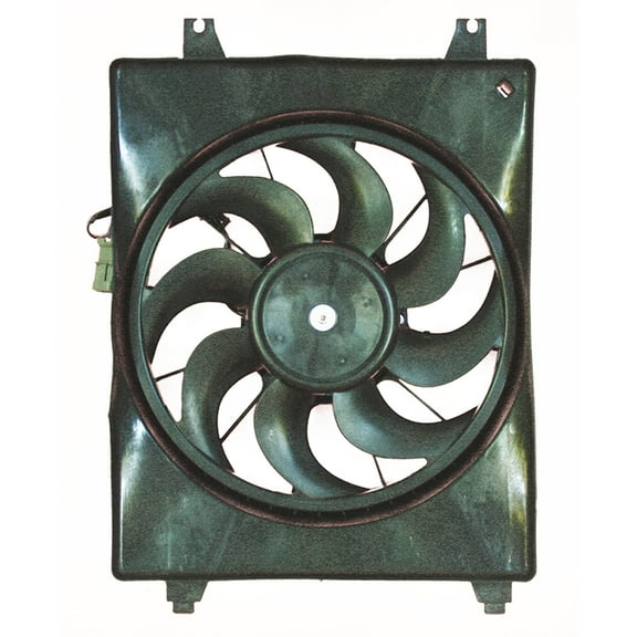 Agility Auto Parts 6020125 Engine Cooling Fan Assembly for Hyundai Specific Models