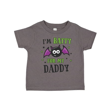 

Inktastic Im Batty for My Daddy Gift Toddler Boy or Toddler Girl T-Shirt