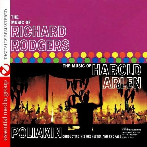 Poliakin Orchestra and Chorale - Music of Richard Rodgers - Classical - CD