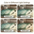 thumbnail image 7 of ODIKA 2'x3' Washable Accent Rug Fish Fishing Bass Lake Lure Tackle Reeds Border Motif Angler for Bedroom, Nursery, RV, Pet Friendly, Bedside Mat, 7 of 7