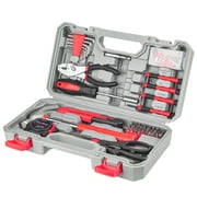 Cartman 126Piece Tool Set General Household Hand Tool Kit with Plastic Toolbox Storage Case included Screwdriver
