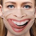 thumbnail image 1 of 3D Funny , Protective Anti-Fog, Washable, Reusable, Mouth , Unisex Cover ,, 1 of 8